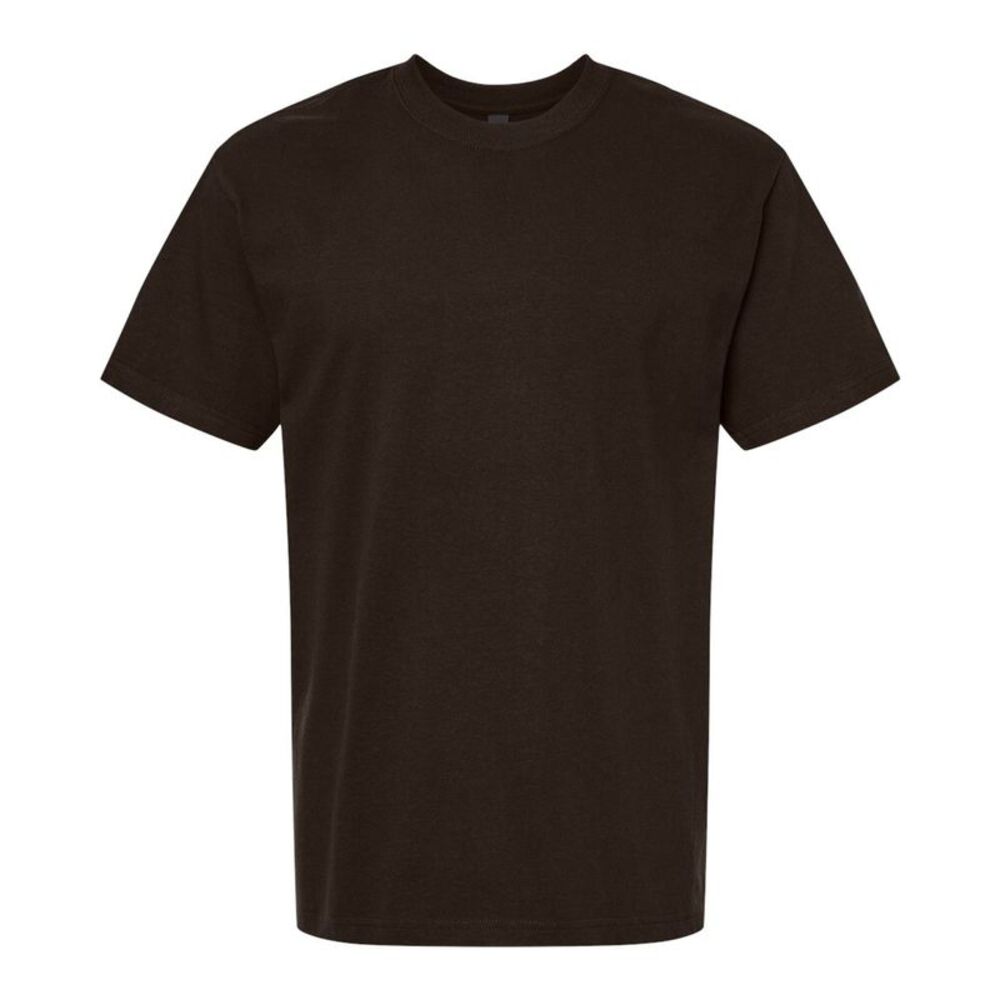 Gildan Unisex Adult Hammer Maxweight Cotton Blend T-Shirt / Dark Chocolate